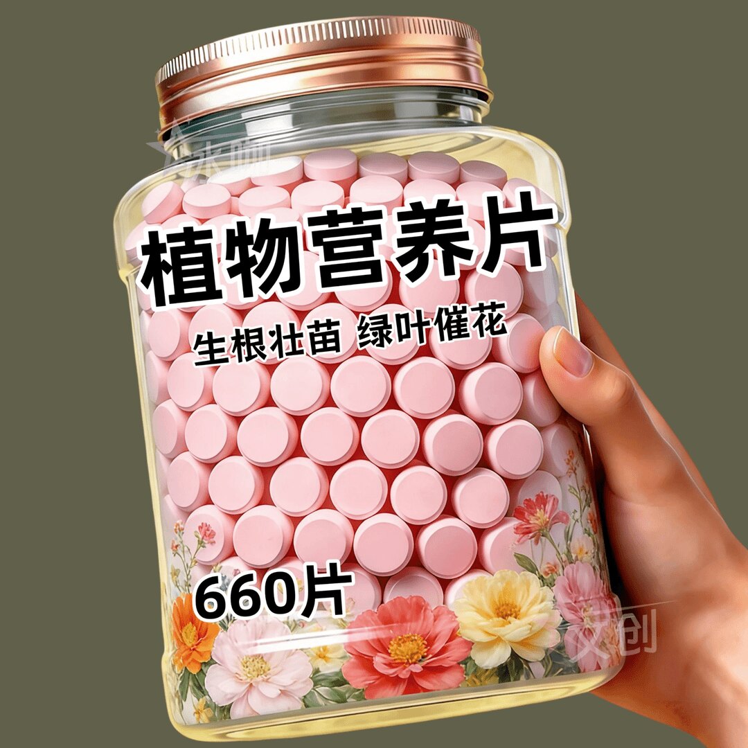 植物缓释片营养片缓释肥控释肥颗粒肥家用通用型绿植花卉懒人肥料