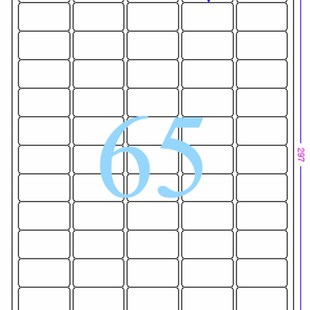 爱雷博 标签纸 不干胶 RV551P 100 无痕彩色 不留残胶可移动 A4f