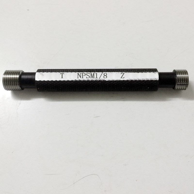 新款美制通止规螺纹规管螺纹塞规NPSvM1/8NPSM1/4NPSM3/8NPSM1现