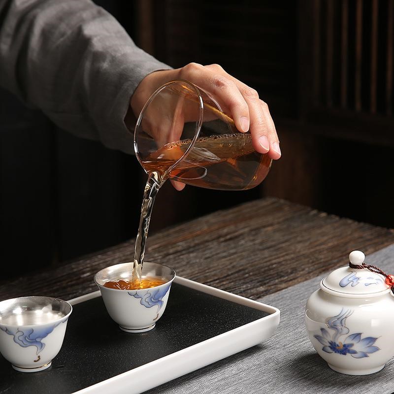 ATPEUN茶水行囊户外旅行茶具套装便携I式一壶四杯车载随身泡茶茶