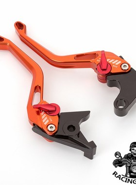 适用SYM三阳JETS125改装件飞度3配件Fiddle4刹车拉杆牛.角刹车手