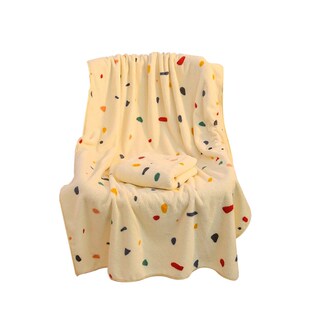 MOLA.Autumn.浴巾女吸水毛巾B干发帽两三件套夏季薄非全棉 秋孟