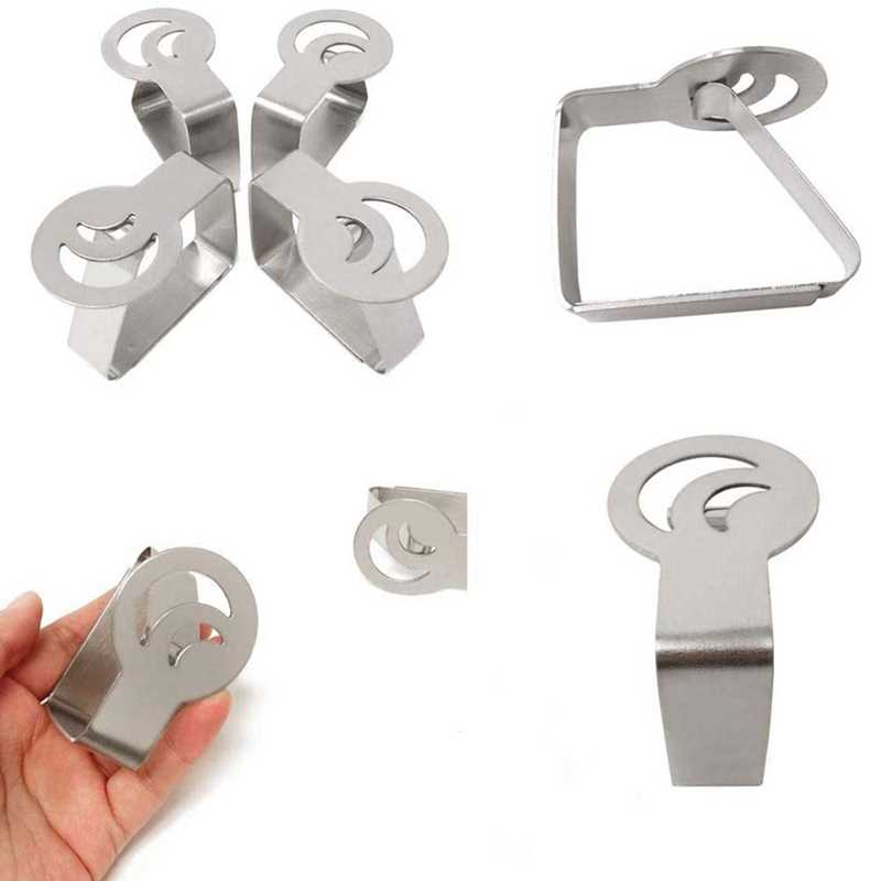 极速10 Pcs Stanless Steel Table Cloth ClKp Promenade Round T