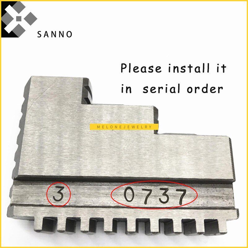 3 Jaws 250 self centering chuck cnc lathe machine jaw Zmanua