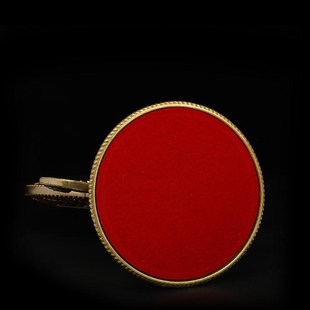 准提镜纯铜准提佛母镜藏文镜平面镜随I身唐密藏密宗供修吉祥摆件