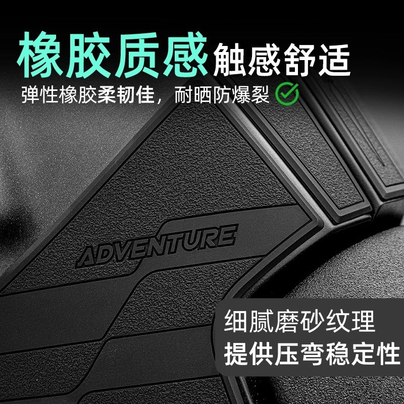 适用于钱a江赛800RS加厚防滑橡胶油箱贴车身鱼骨保护贴纸改装配件