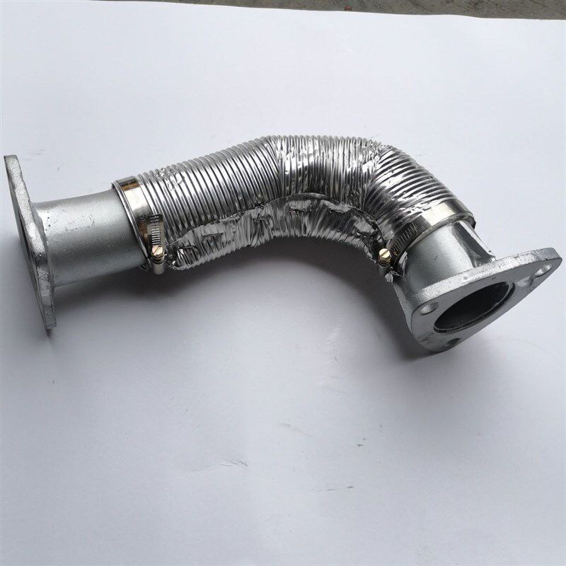 一汽解放J6Fi虎VH排气弯管排气管前段带保温排气管消声器管
