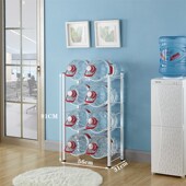 农夫山泉5L12L专用水桶架纯净水桶置物K架水桶支架 水收纳架 桶装