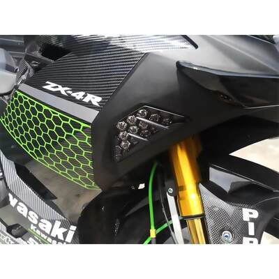 适用川崎忍者 ninja400 ninjia650 zx-6r改装转向灯 LED方向灯