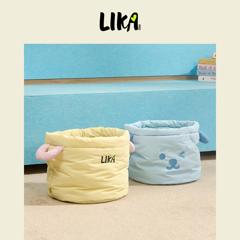 LIKAPAWS25秋冬新款大胃王收纳桶日常收纳防泼溅