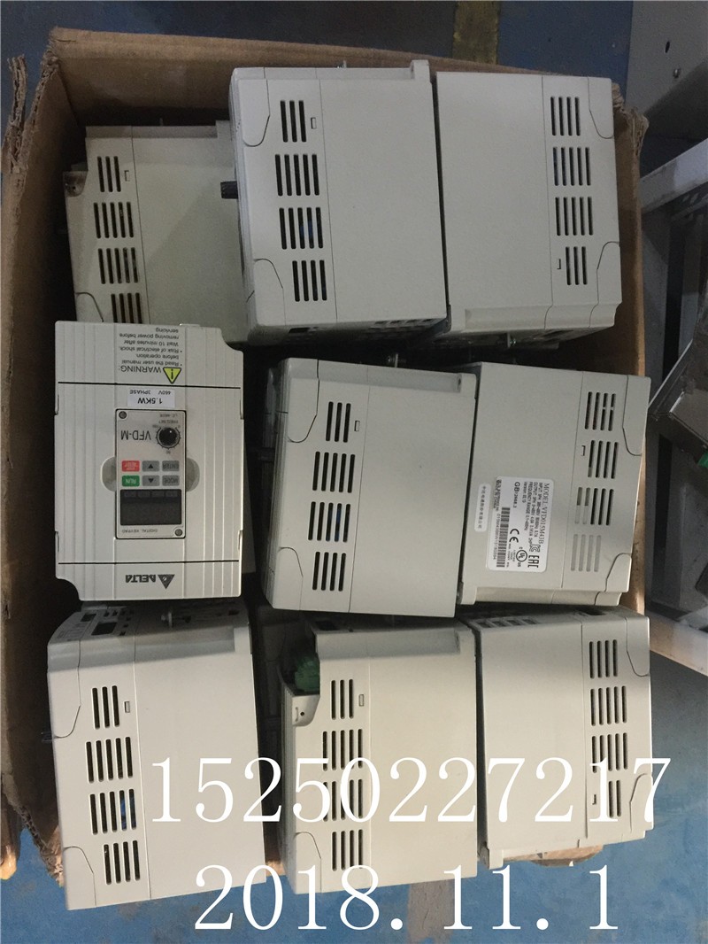 中达电通台达拆机变频器 VFD-M VFD015M43B 380V 1.5KW