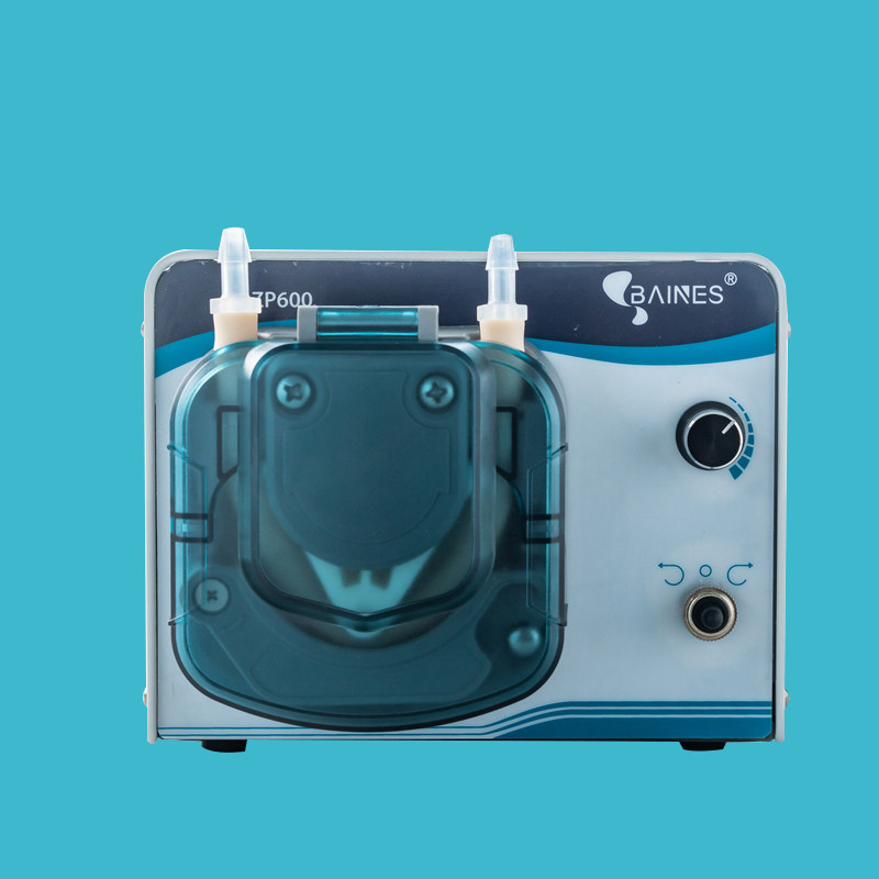 大流量可调速小型蠕动泵1350ml灌装实验室循环抽水耐腐蚀水泵24V