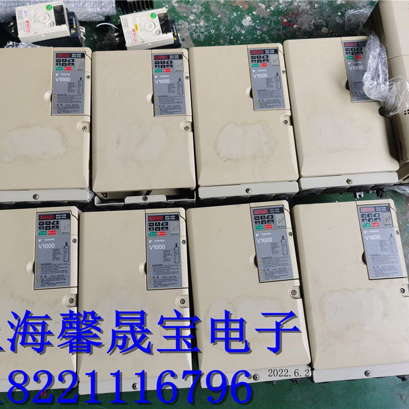 安川V1000变频器CIMR-VB4A0038FBA 15KW/18.5KW 380V现货测试好