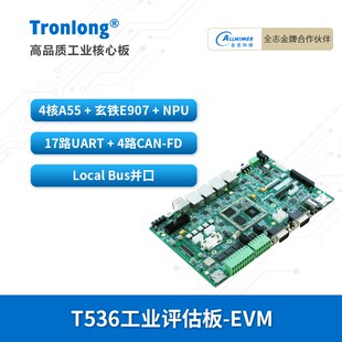 创龙全志T536工业开发板 国产4核A55 ARM+RISC-V+NPU 1Y7路UART