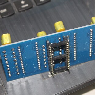 配镀金针脚 TDA1541 电容成品 板 TDA1541A 并联摸块 双转单座