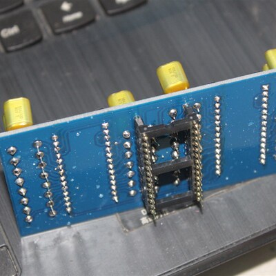 TDA1541 并联摸块 双转单座 TDA1541A 板 配镀金针脚 电容成品