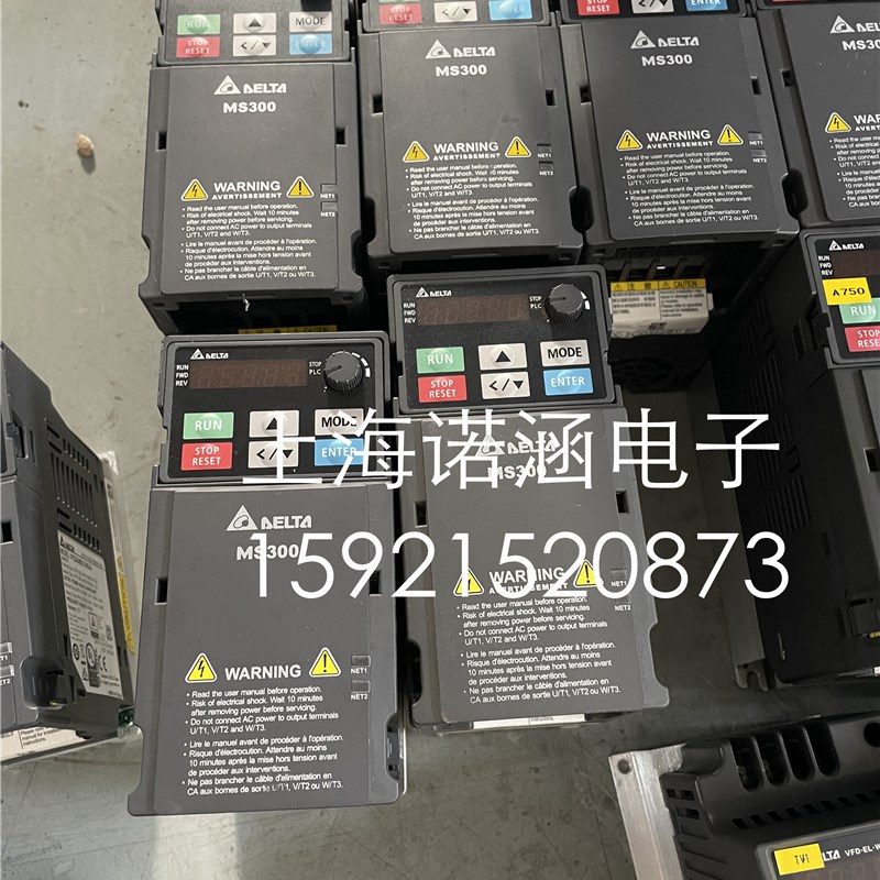 台达MS300变频器VFD4A8MS21ANSAA 成色9成以上0.75KW 220V现货