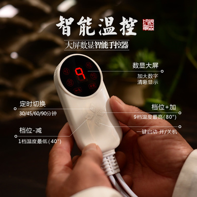 电加热海盐包盐袋粗盐热敷包理疗袋肚子艾灸暖宫艾草包家用大盐粒