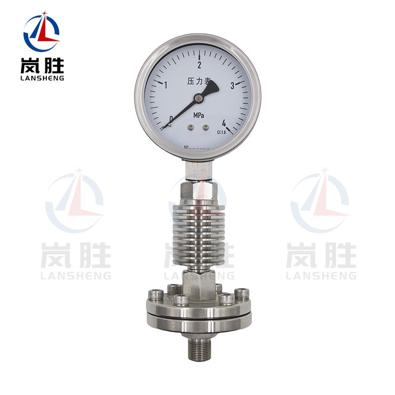 不锈钢隔膜压力表 螺纹隔膜压力表 法兰隔膜 卡盘隔膜压力表
