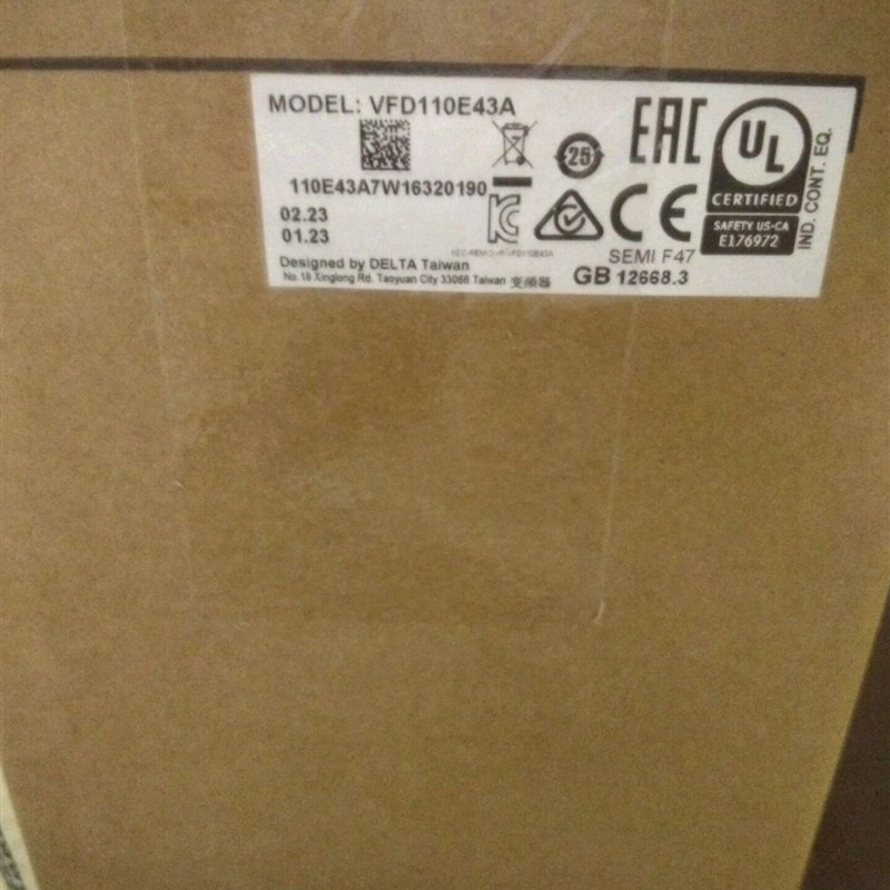 台达变频器 VFD015B43A 三相380V 1.5KW 全新原装 假一赔十 现货