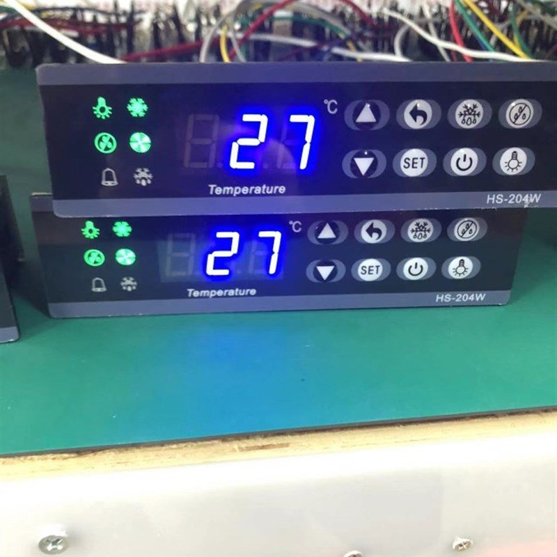 HS-204W智能温控器风冷冰柜展示柜冰箱冷柜数显温度控制器温控仪