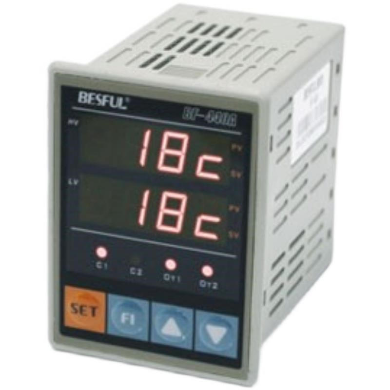 。碧河BF-440A温度控制器太阳能双路温控器热水温度开关两路双探