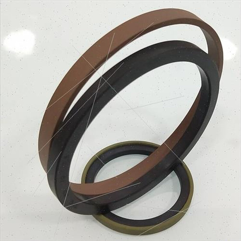 组合spg液压油缸活塞双向四氟耐磨油封密封圈四氟铜粉丁腈矩形圈