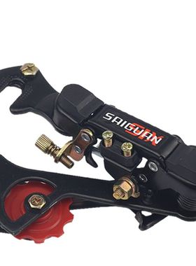 【多速调节】山地自行车变速器后拨器山地车后拔勾拨变速器配件18