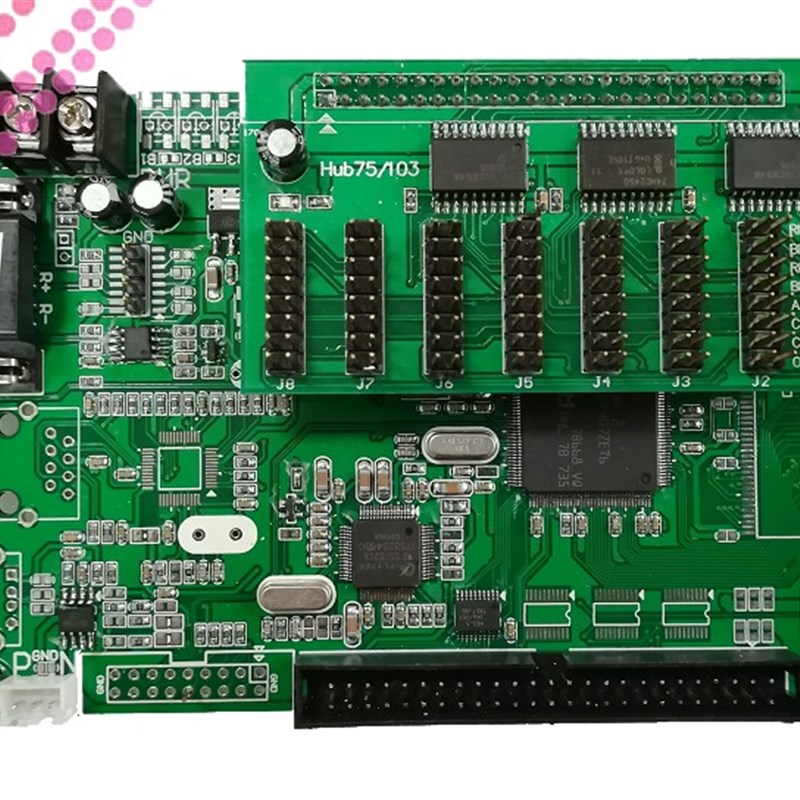 支持MODBUS协议LED屏工业电子看板二次开K发控制卡可组态.软件或P