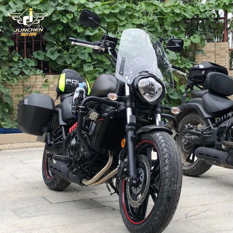 适用于川崎小火神摩托车边箱尾箱VULCANS M650侧挂箱快拆改装配件