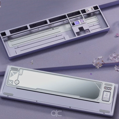 【呆呆外设】QK101 qwertykeys客制化三模机械键盘套件可提供代组