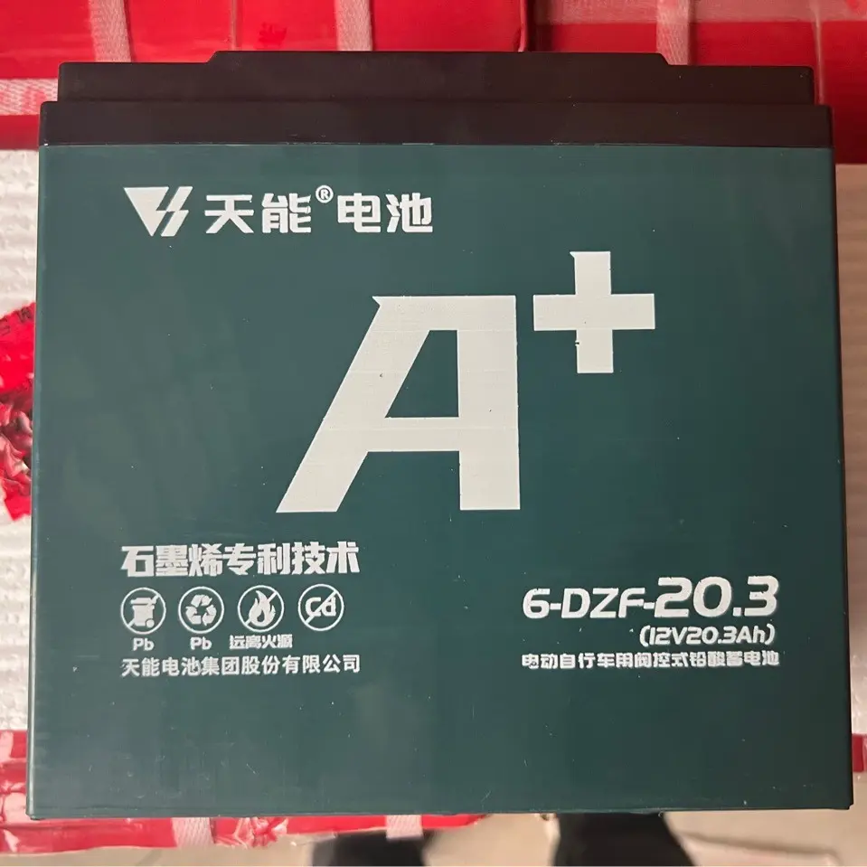天能电池电动车直销自行车电源