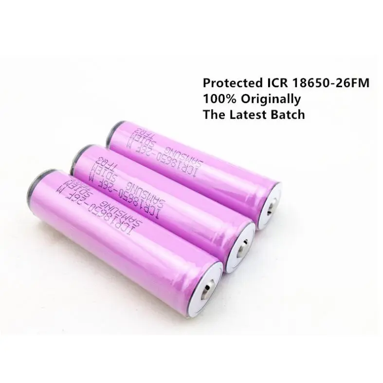 三星186502600mah26f/fmjm3.7v带