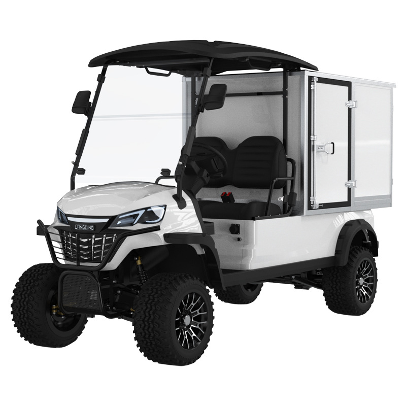 封闭箱式四轮载货车多开门电动货车小型定制电动送餐车厂区工具车