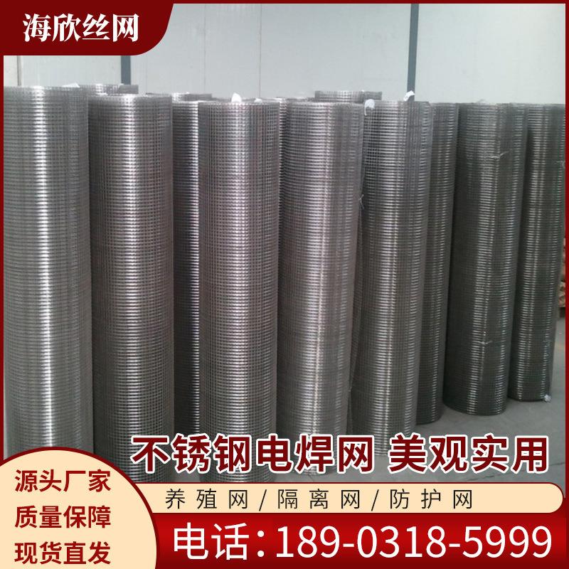 304不锈钢电焊网钢结构吊顶网 不锈钢焊接网片防锈养殖隔离围栏网