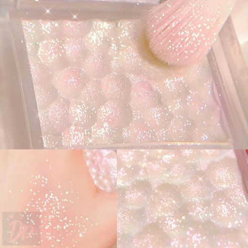 CandyBella小冰块土豆泥钻石神仙高光高颜值细闪提亮粉饼学生修容