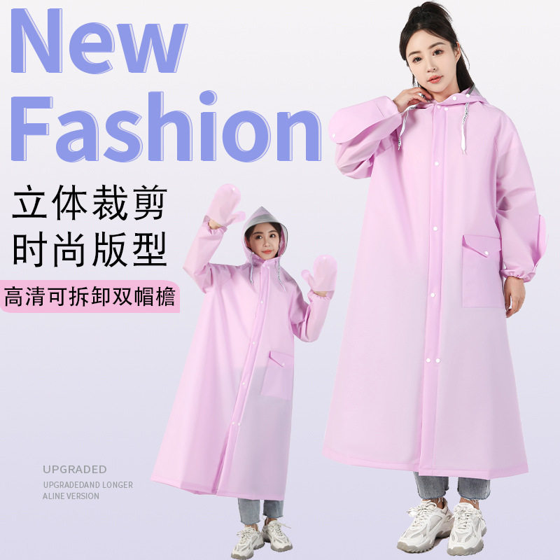 雨衣女款长款全身防暴雨