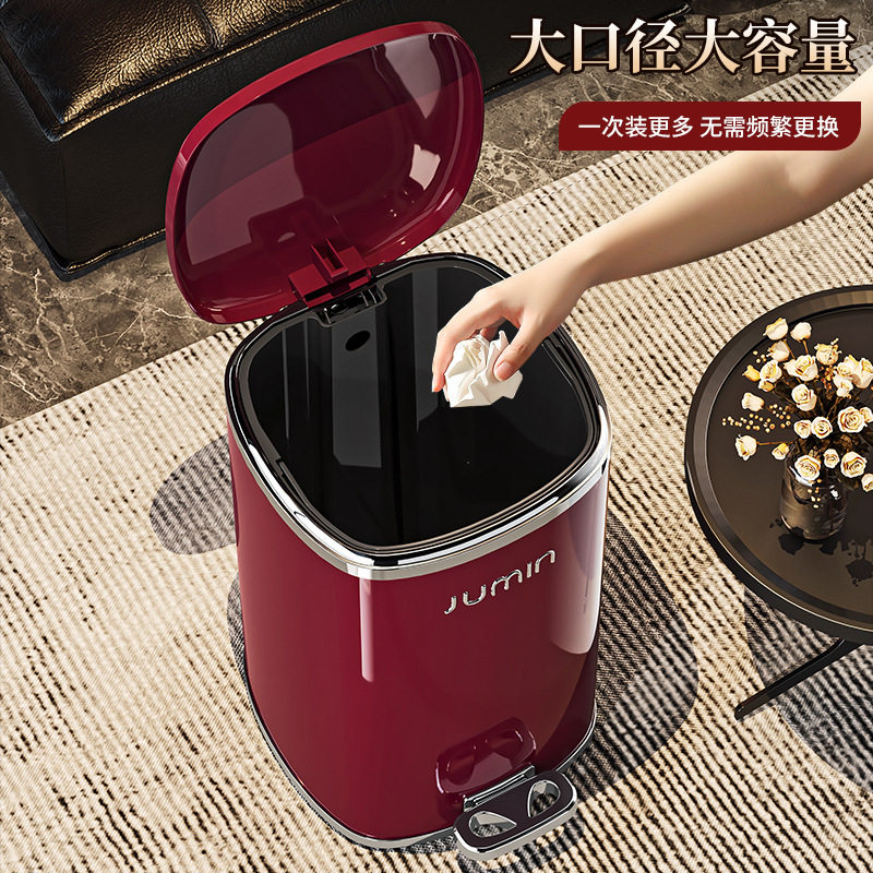 垃圾桶高级感轻奢洗手间
