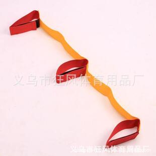 多人多足绑腿带团队游戏器材大脚板有轨电车巨人脚步拓展运动器材