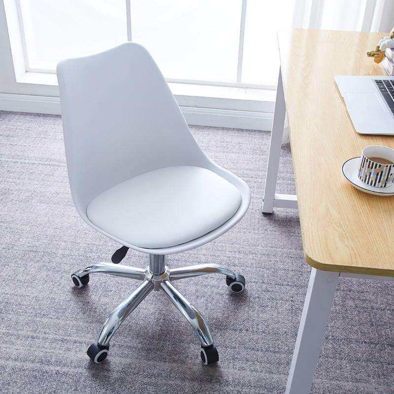电脑椅家用化妆凳可升降旋转办公椅靠背卧室宿舍书桌休闲学习椅子