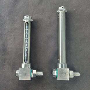 活接螺纹304不锈钢管状石英玻璃管液位计水位计油标耐腐蚀