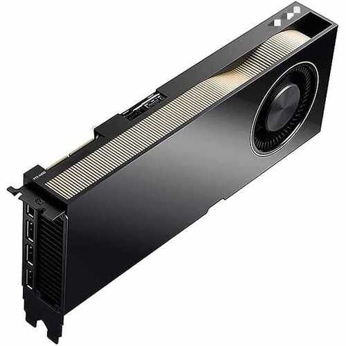 GPU RTX A6000 48gb GDDR6 PCI Express 4.0 X16全高4 DP显卡A600