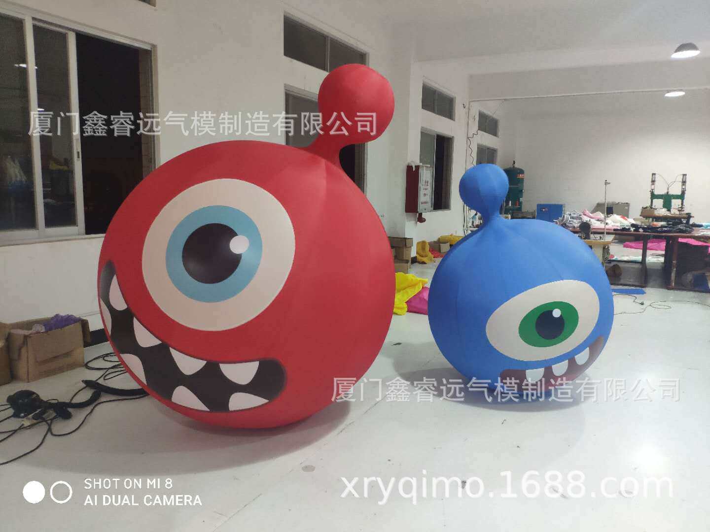 闭气不倒翁万圣节装饰室内美陈福建气模