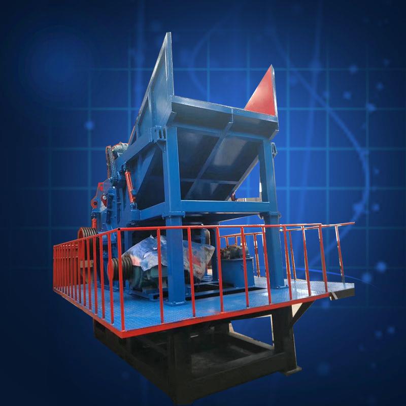 1600型彩钢瓦破碎机废旧薄铁皮破碎设备重型废铁尾料破碎机