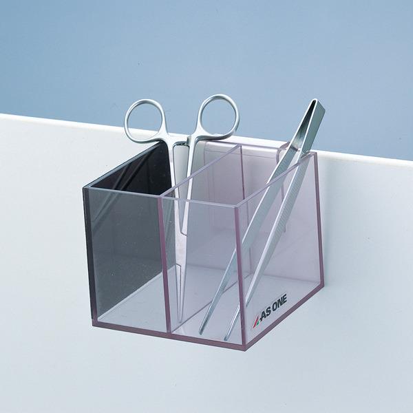 ASONE灿孚透明收纳筐（BOX型）2-7880-01塑料方形收纳盒