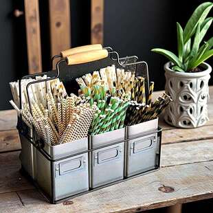 置物架桌面筷子筒餐桌餐具收纳盒杂物厨房收纳篮工具家用