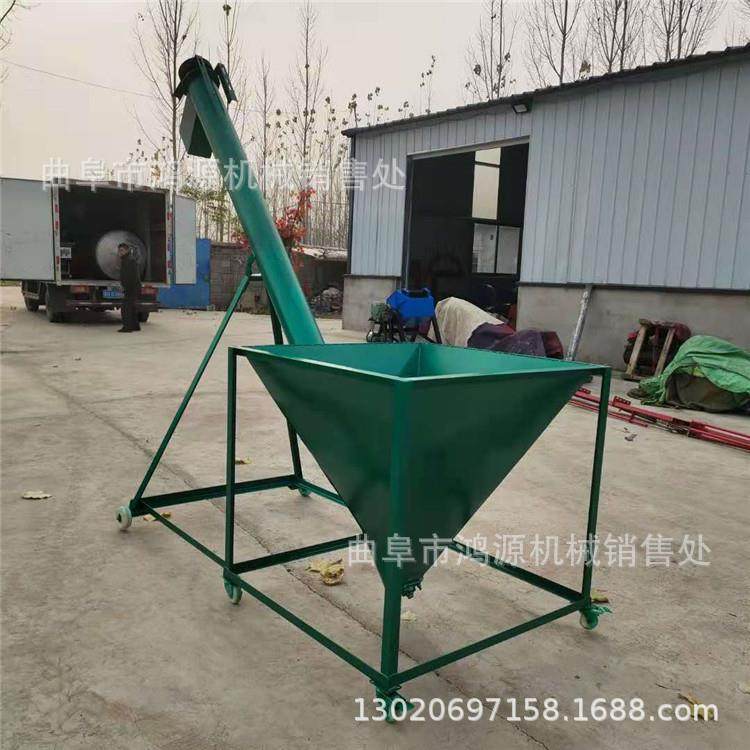 不锈钢螺旋上料机粉料颗粒料螺杆提升机管式粮食提升机