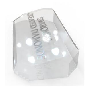 水晶长方体K9立方体圆柱透明白胚LOGO玻璃正方体方块异形底座内雕