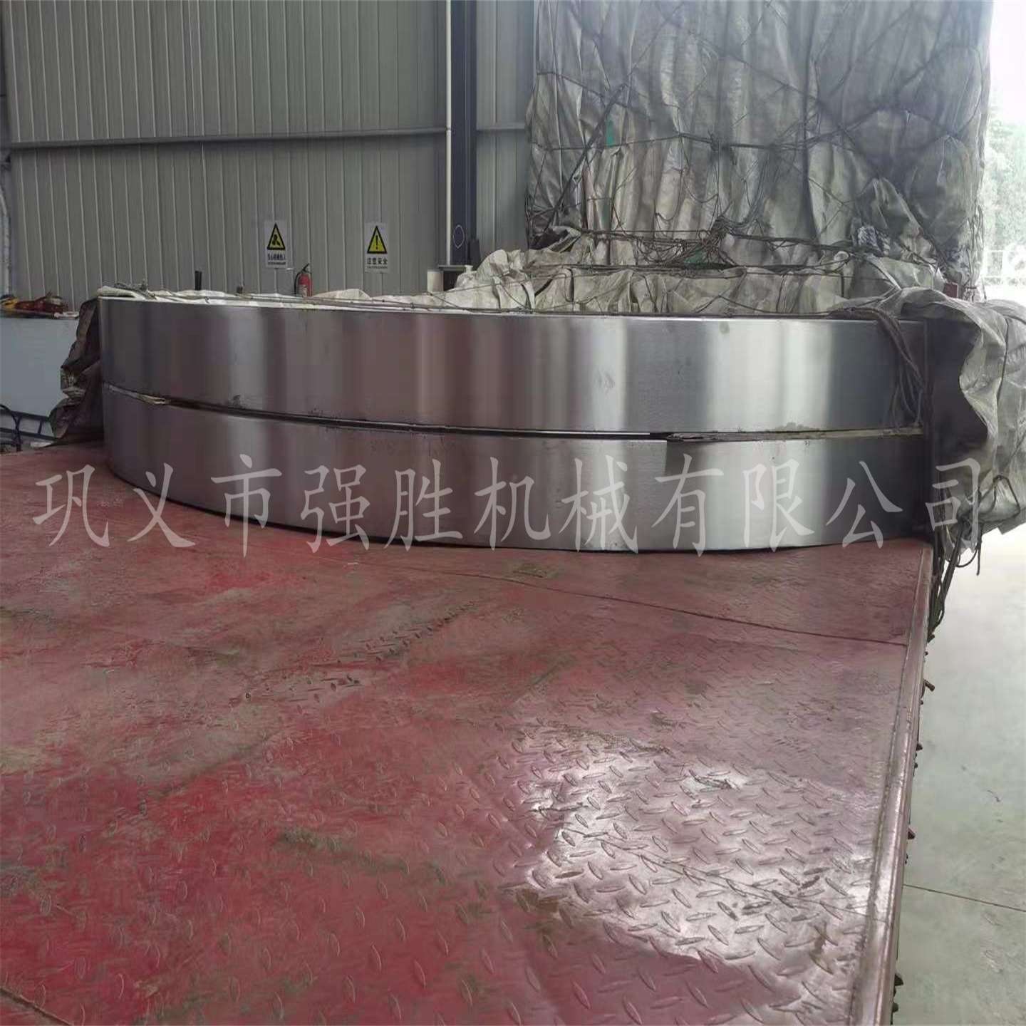 回转窑轮带光圈批量生产 多种规格回转窑大齿轮制作