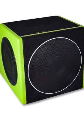 10寸三喇叭低音炮有源880w汽车12v车载CD控制低音炮后备箱大功率